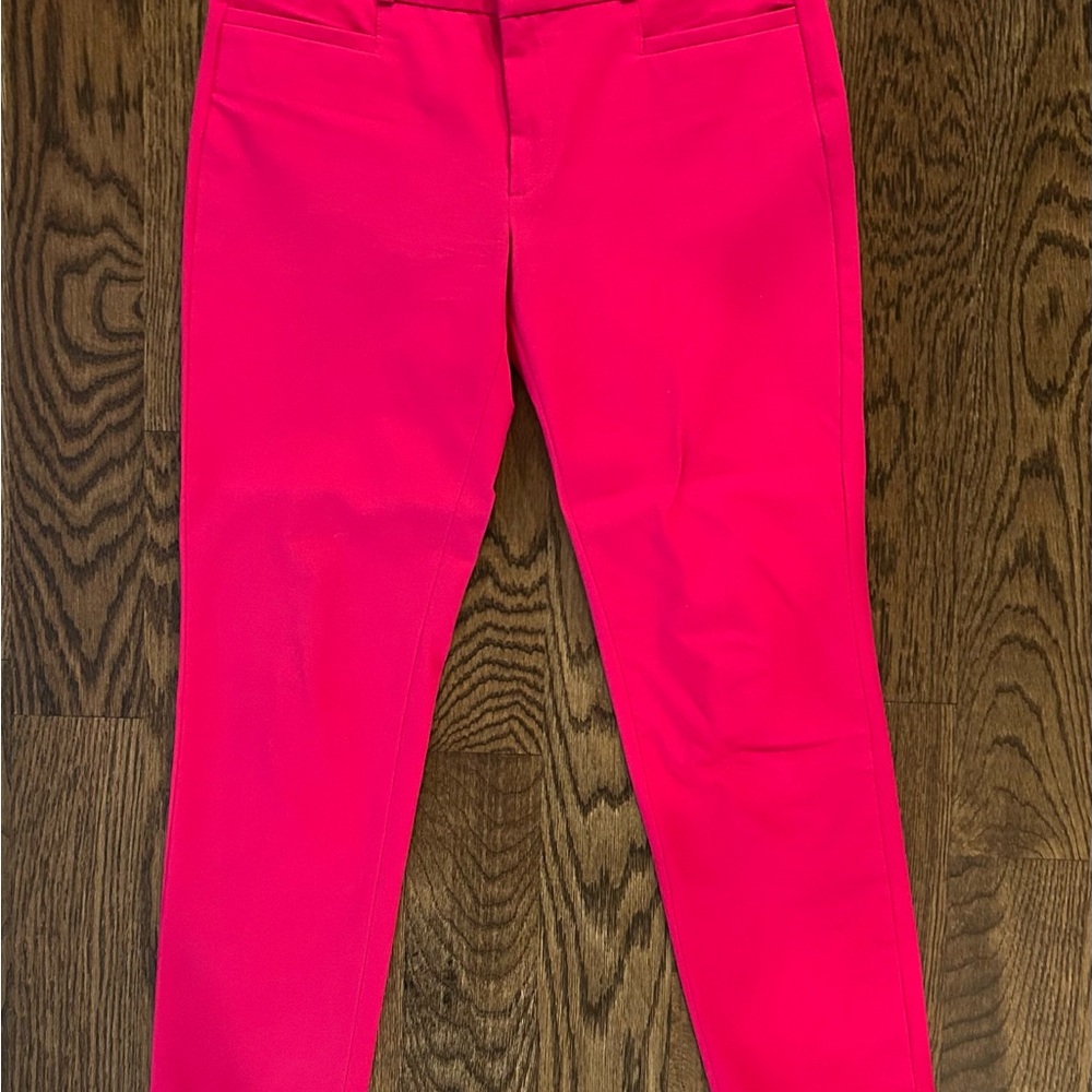 Banana Republic Bright Pink Ankle Jeans